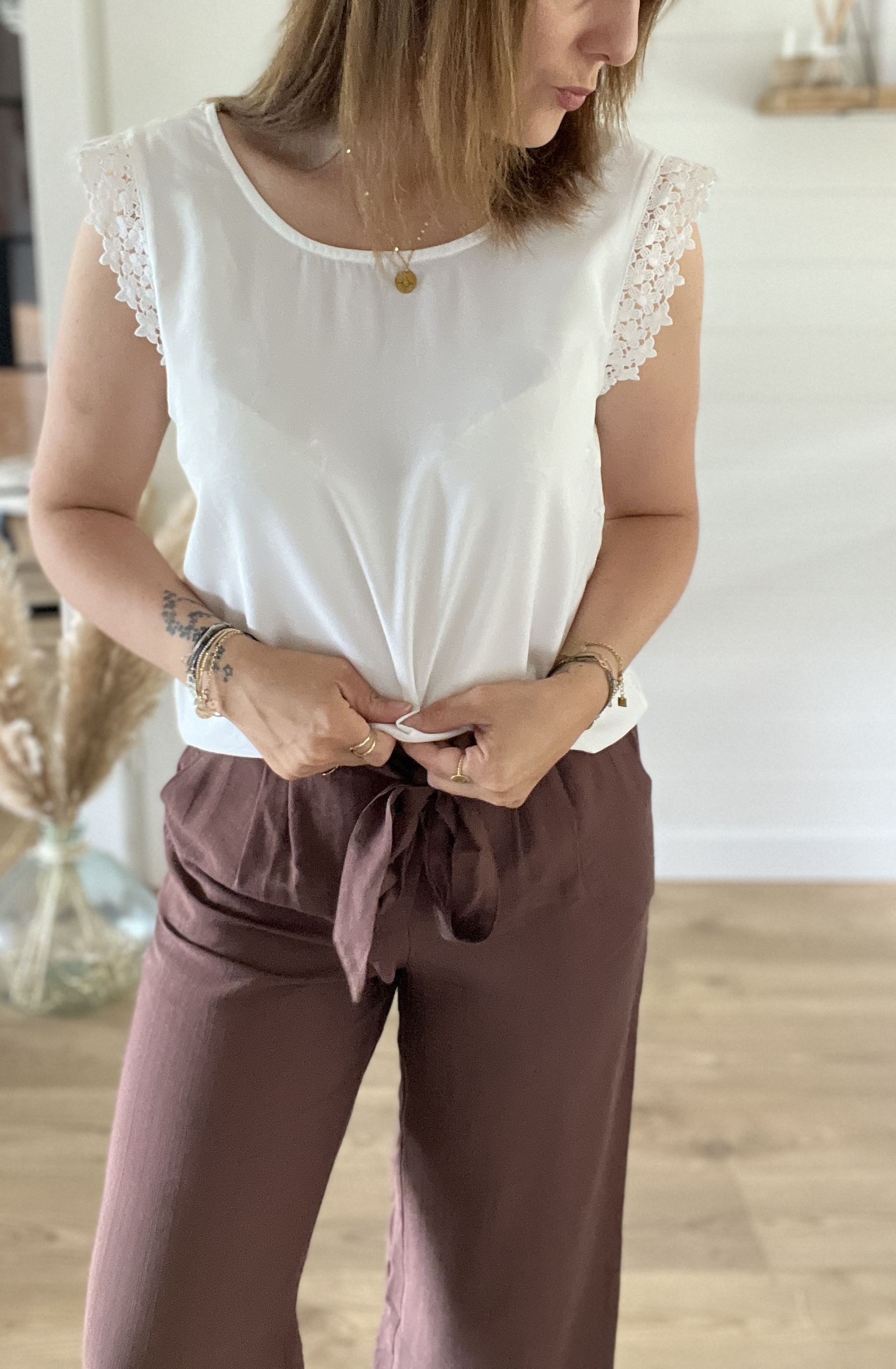 Pantalon Ninon Chocolat – Image 4