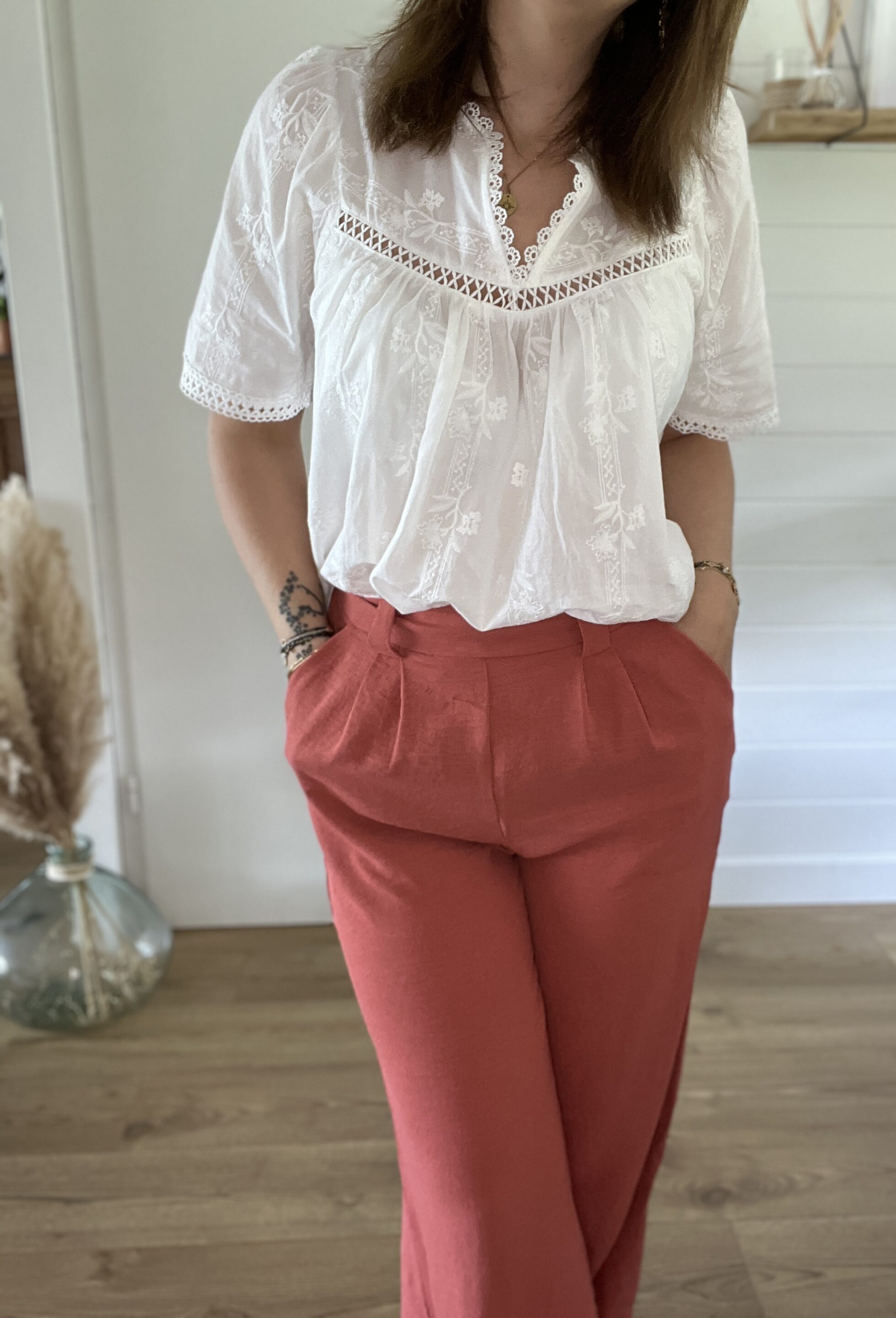 Pantalon Baki Vieux Rose – Image 5