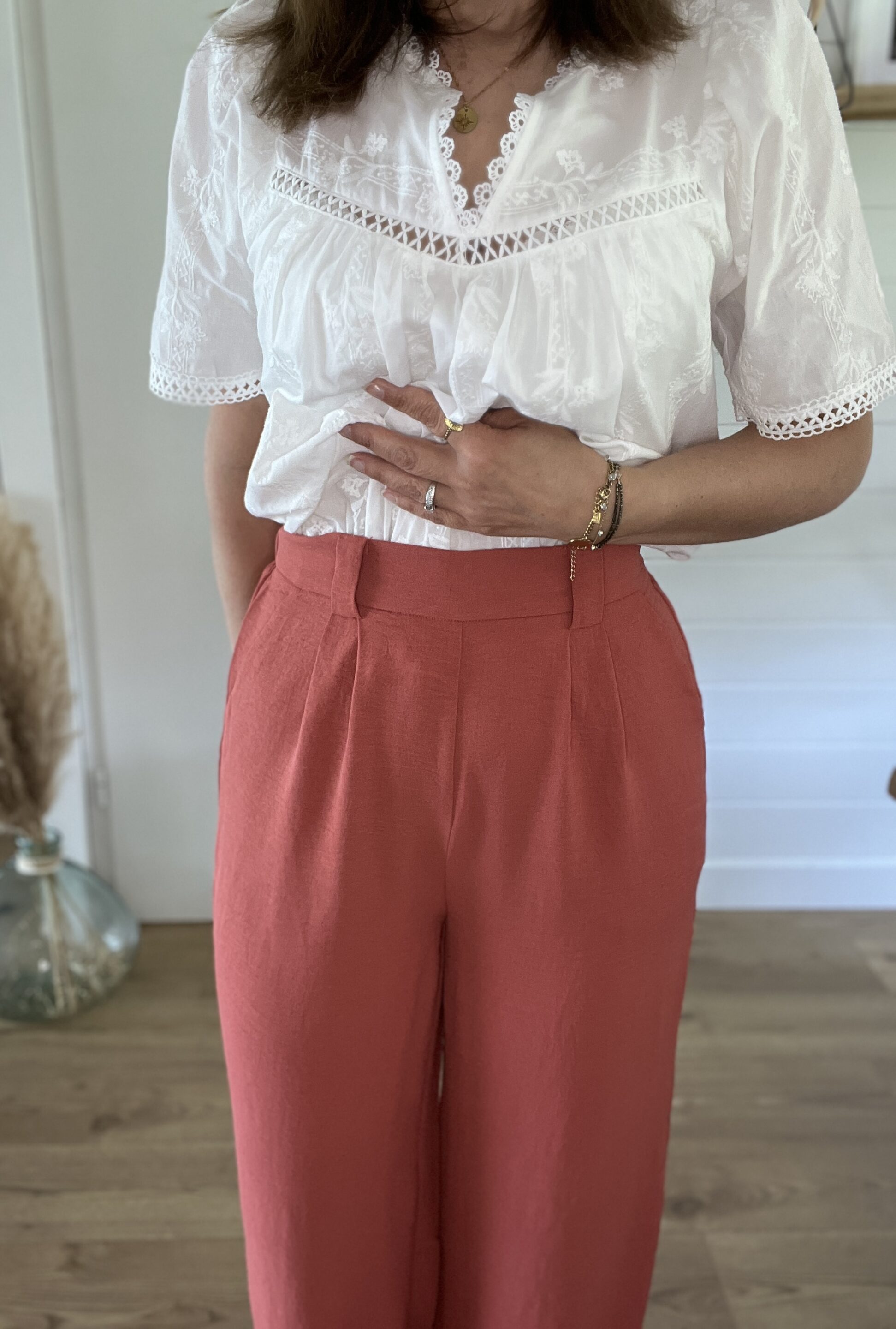 Pantalon Baki Vieux Rose – Image 4