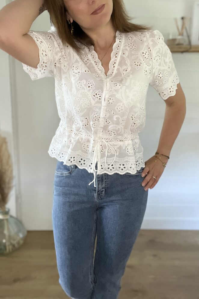 Blouse Lise Ecru