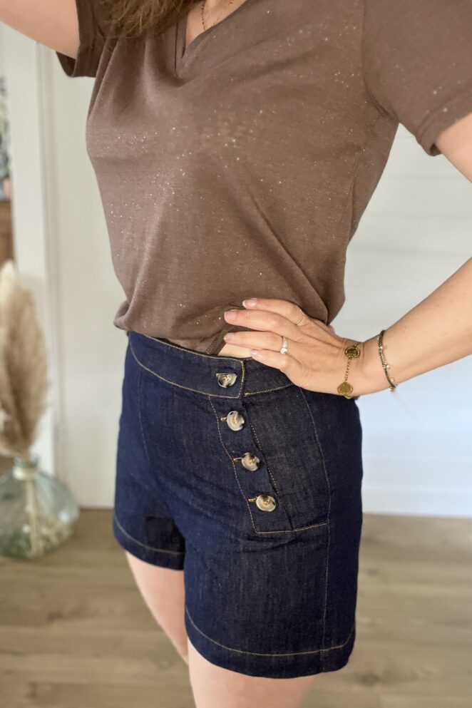 Short Cameron Denim