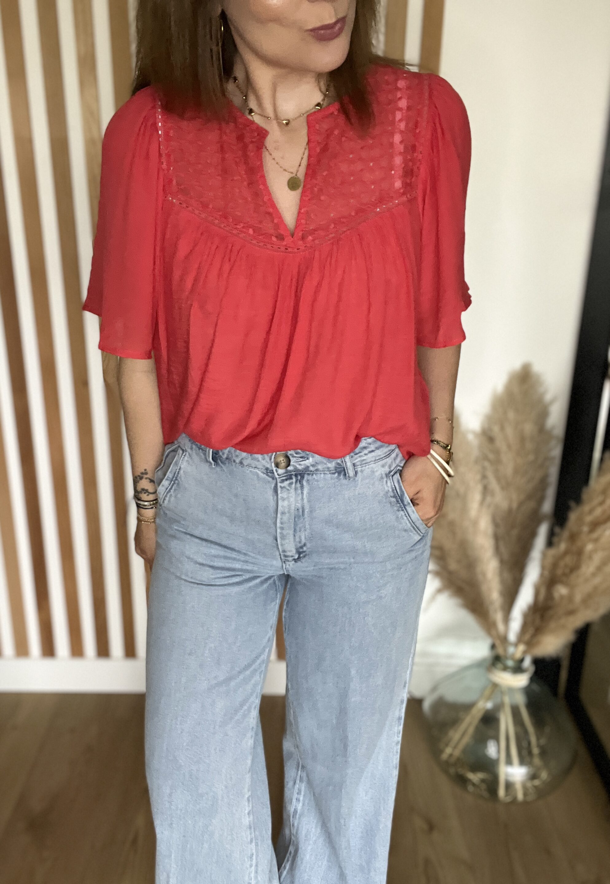 Blouse Sofia Corail – Image 2