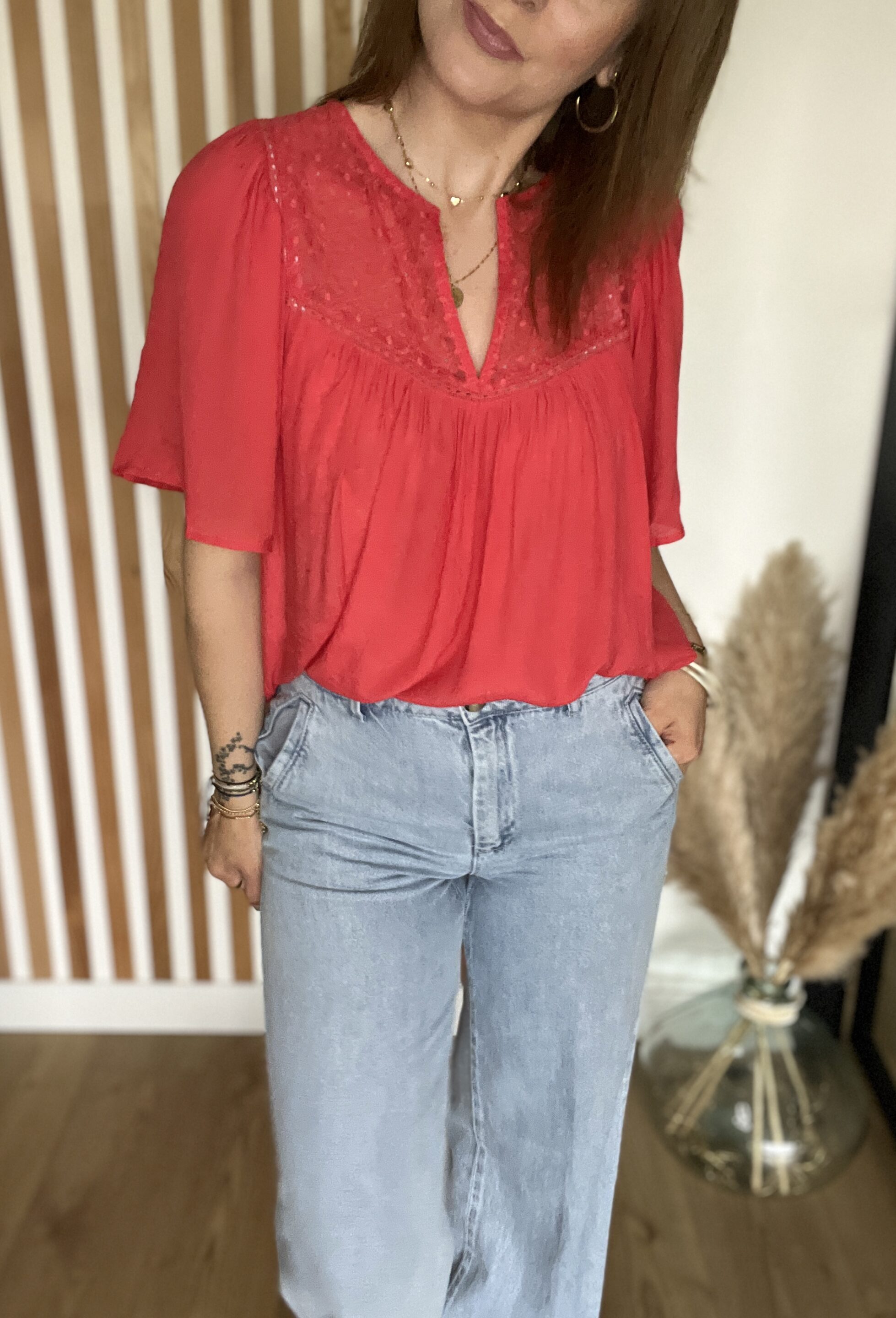 Blouse Sofia Corail – Image 4