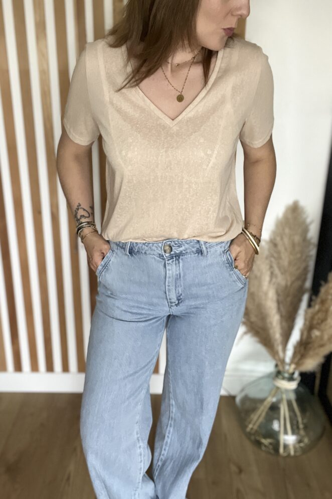Tee Shirt Lina Beige