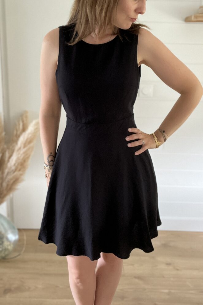 Robe Léane noir