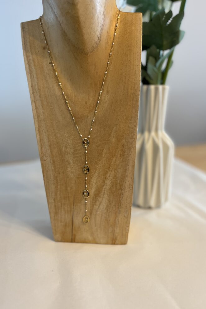 Collier Y Doré