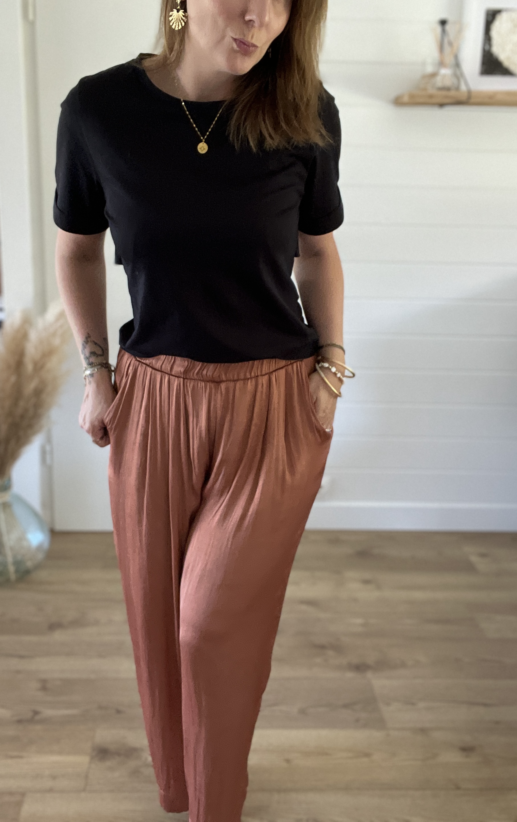 Pantalon Victor Bois De Rose