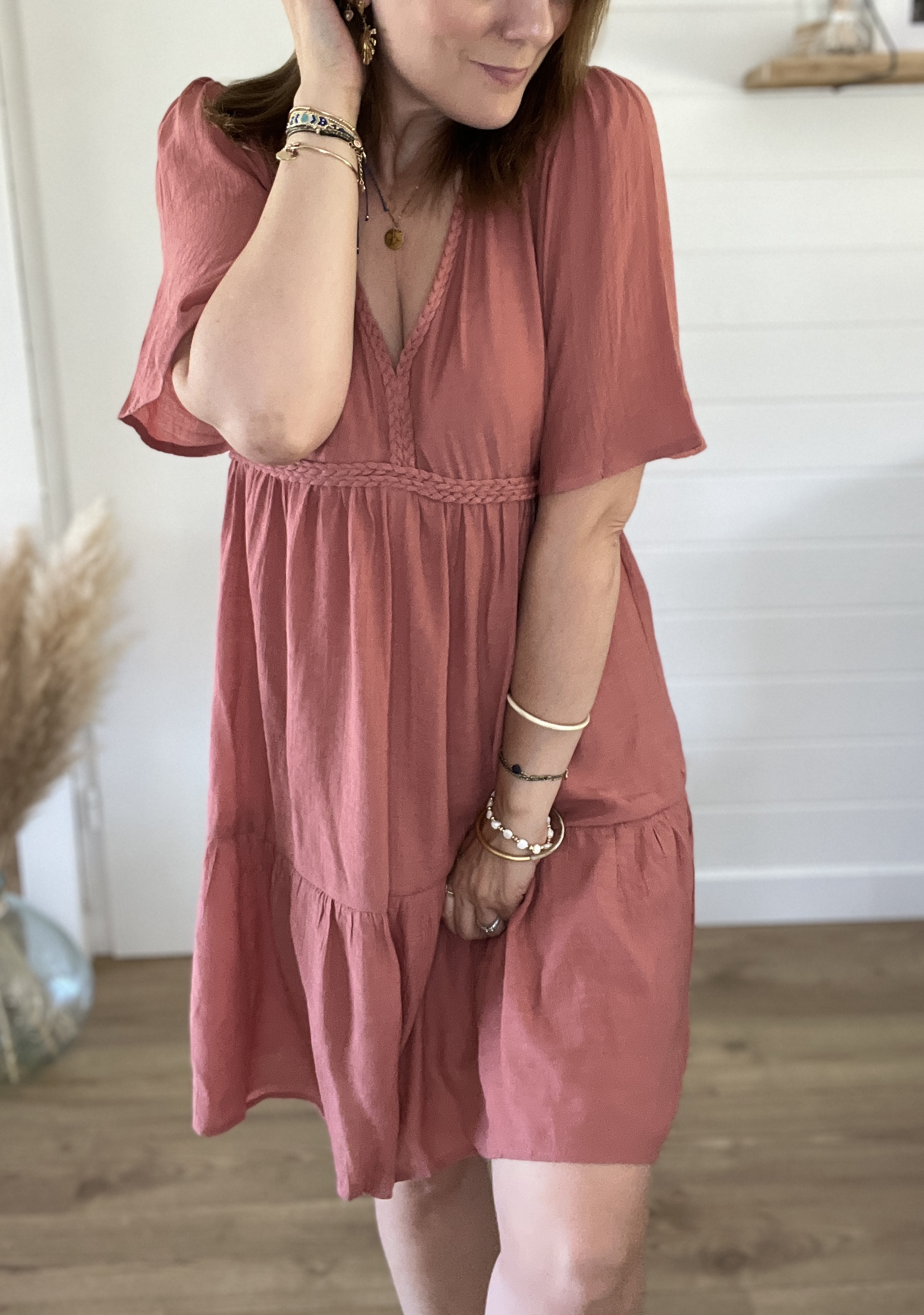 Robe Scarlett Bois De Rose – Image 2