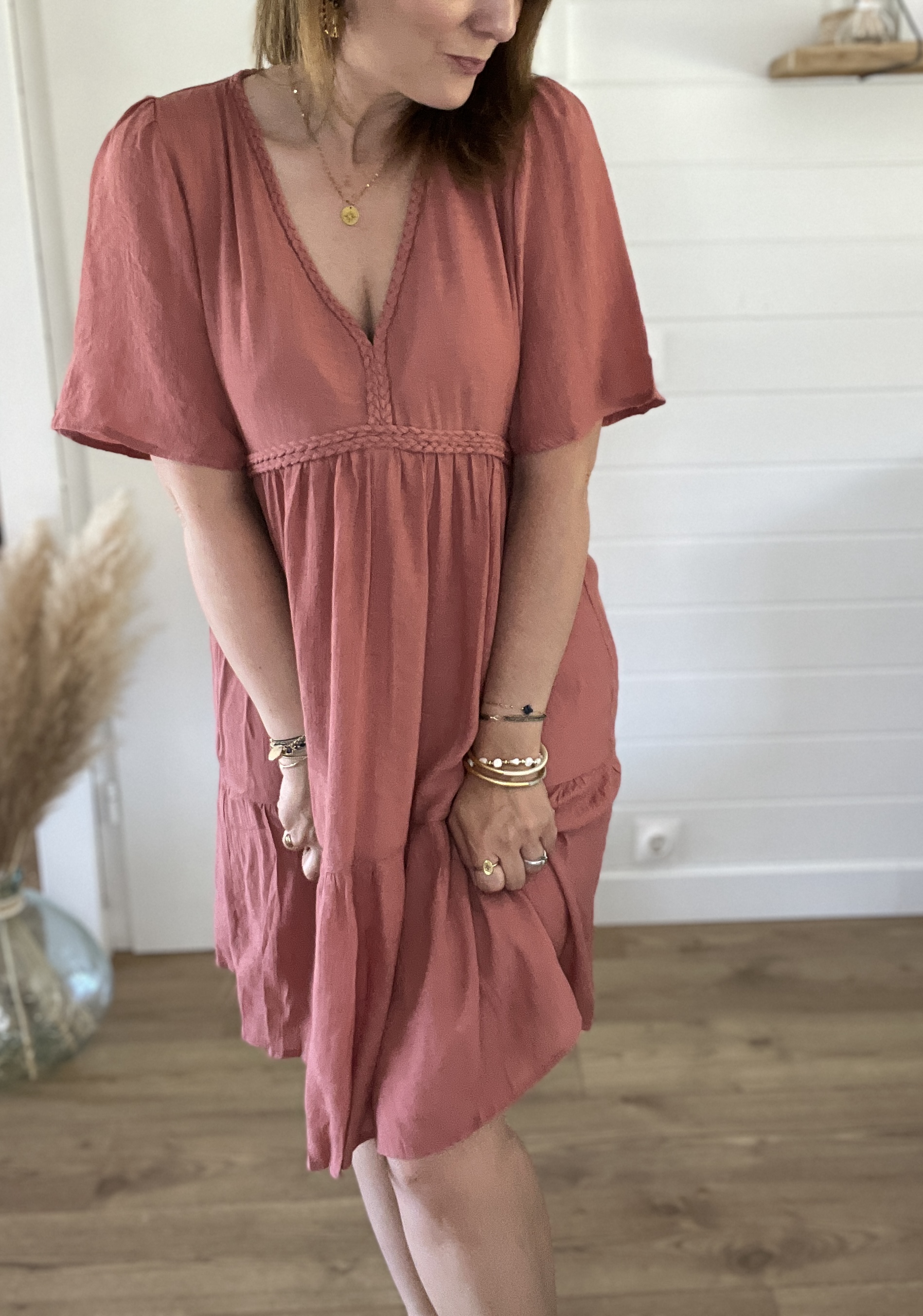 Robe Scarlett Bois De Rose – Image 3