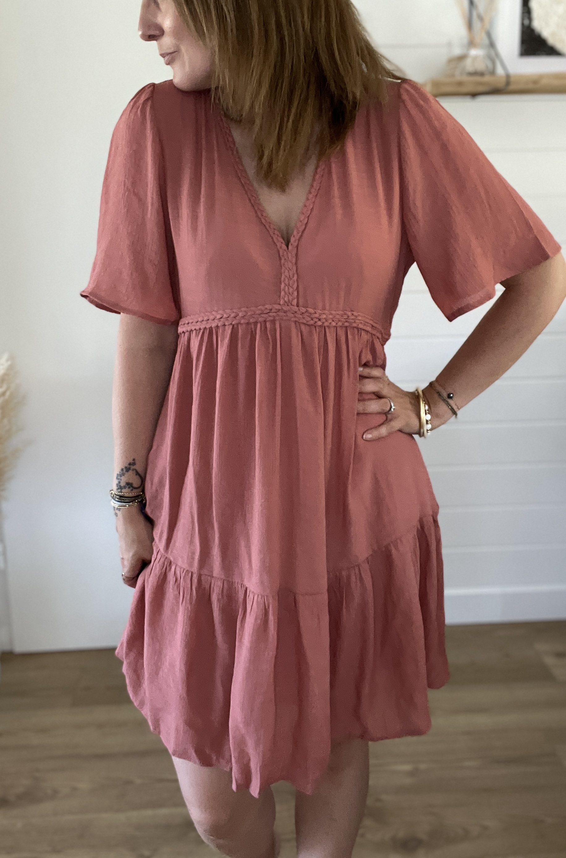 Robe Scarlett Bois De Rose – Image 5