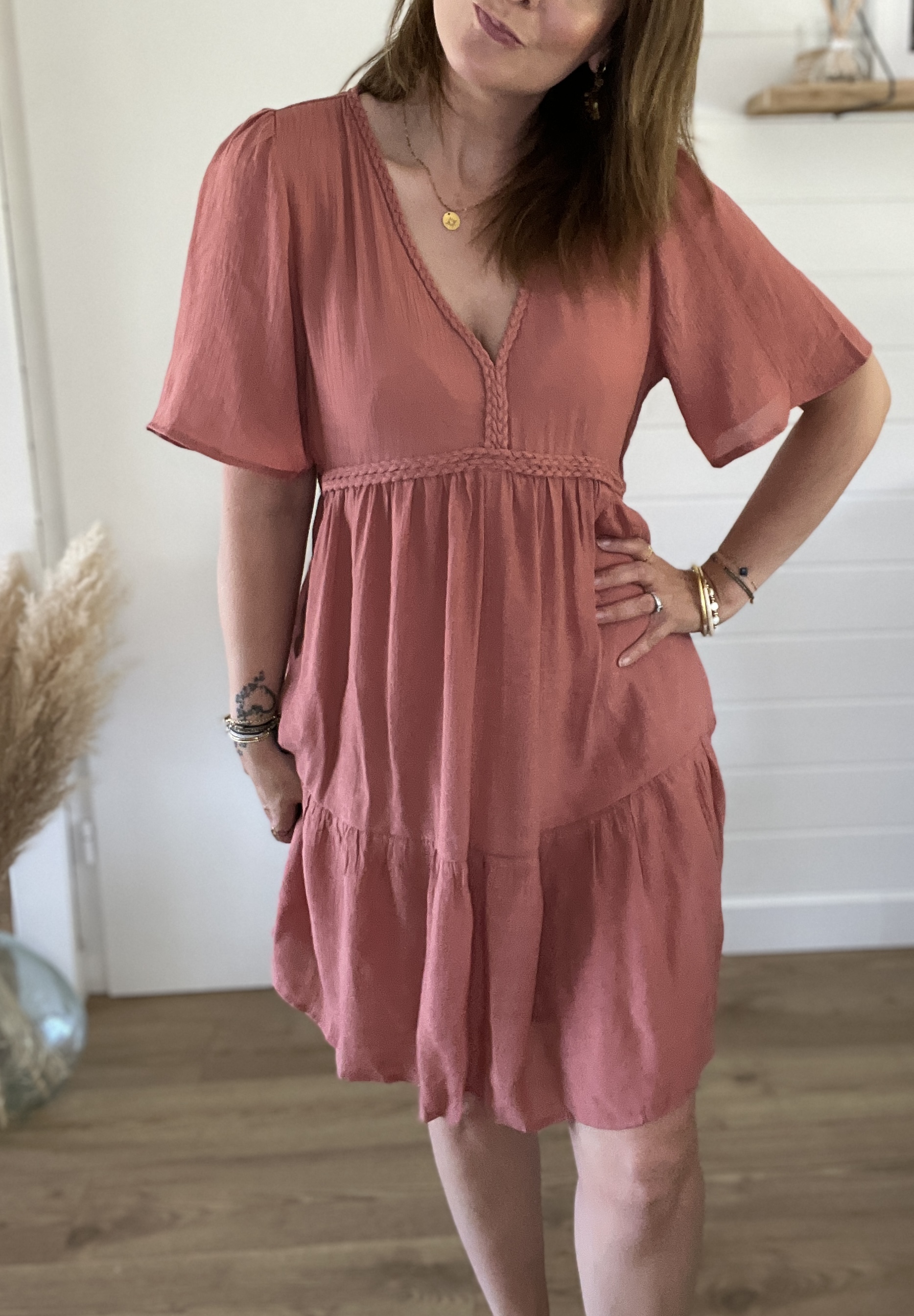 Robe Scarlett Bois De Rose – Image 4