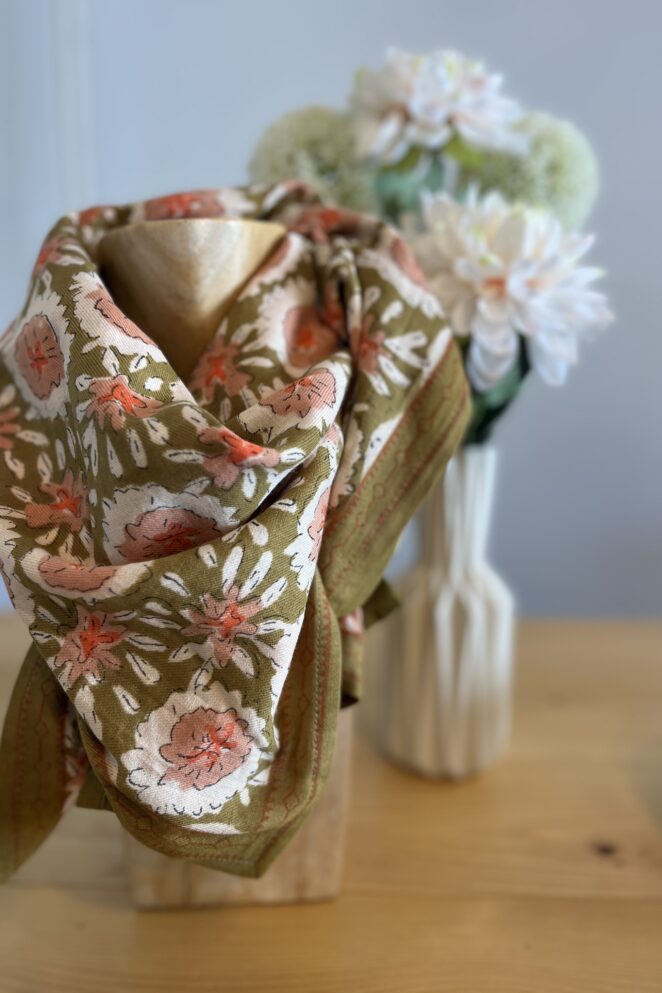 Foulard Margotte Olive