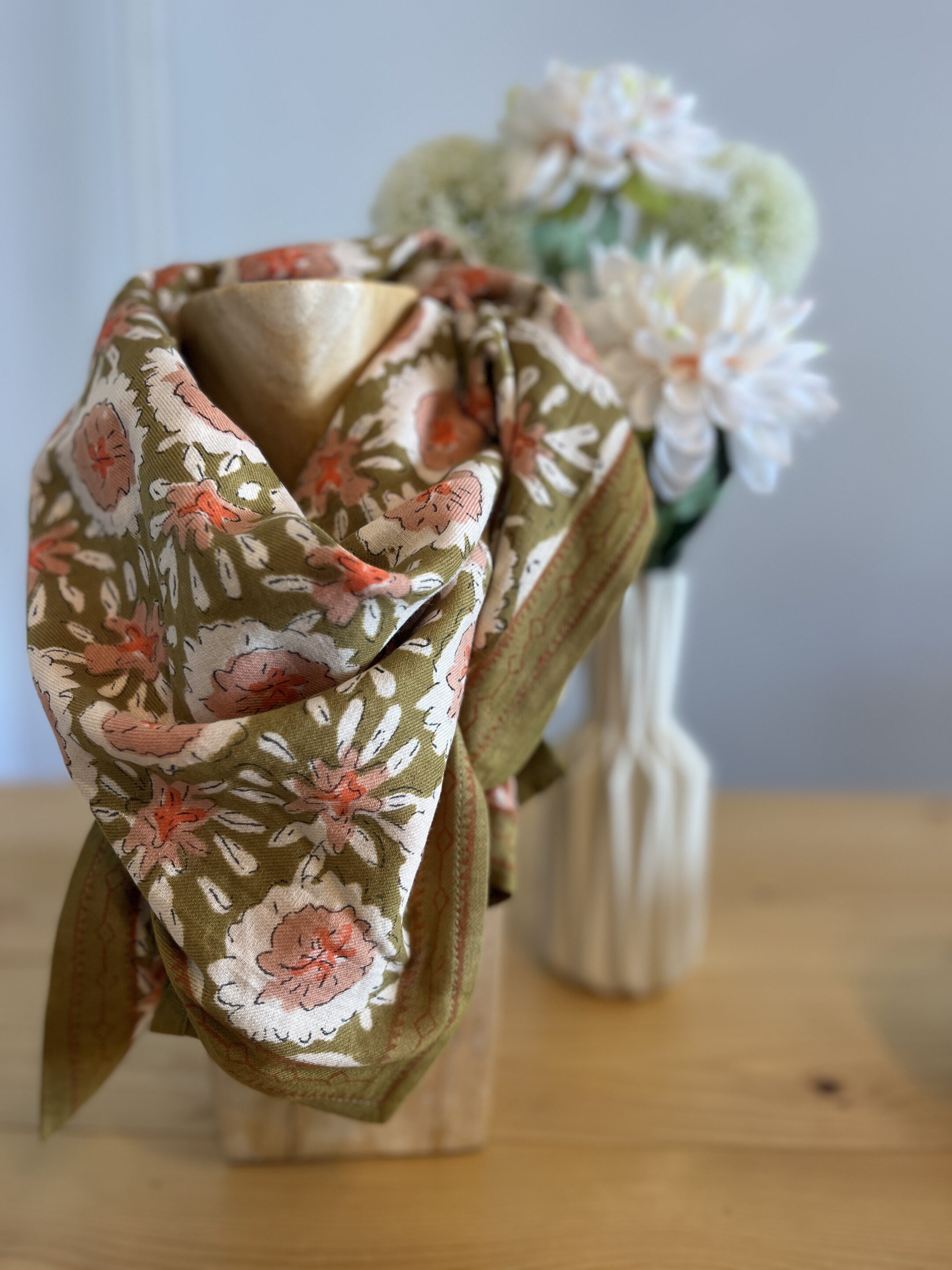 Foulard Margotte Olive