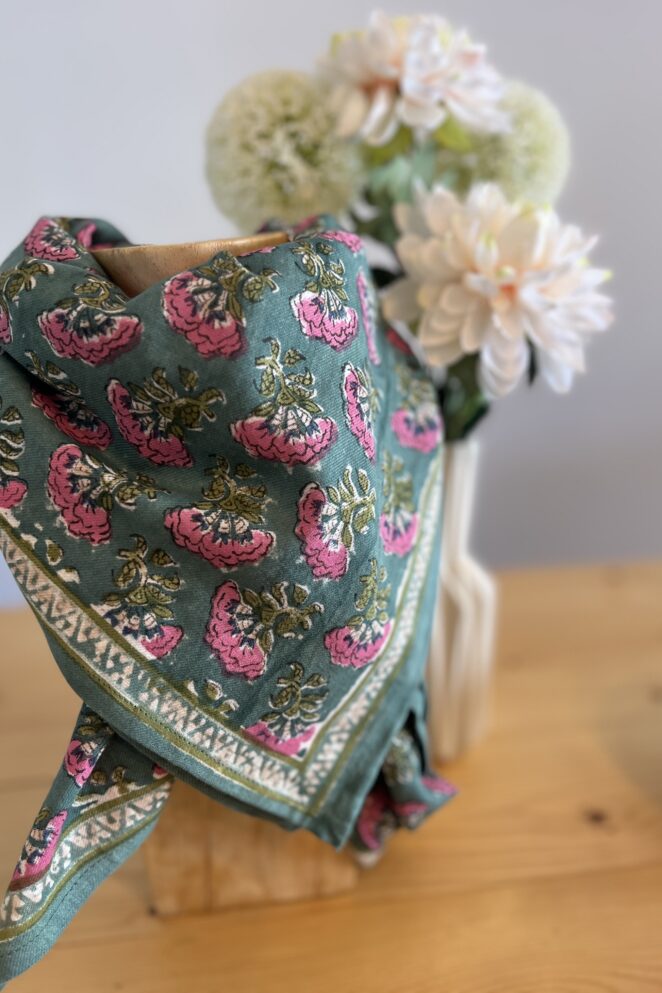 Foulard Namaste Vert