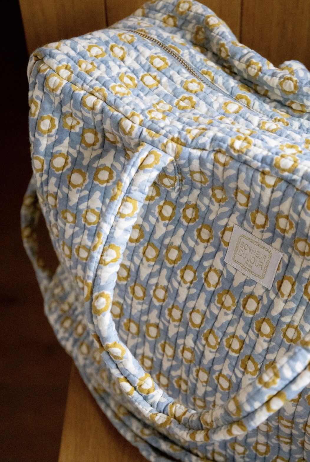 Sac Cabas Isha Blue – Image 2