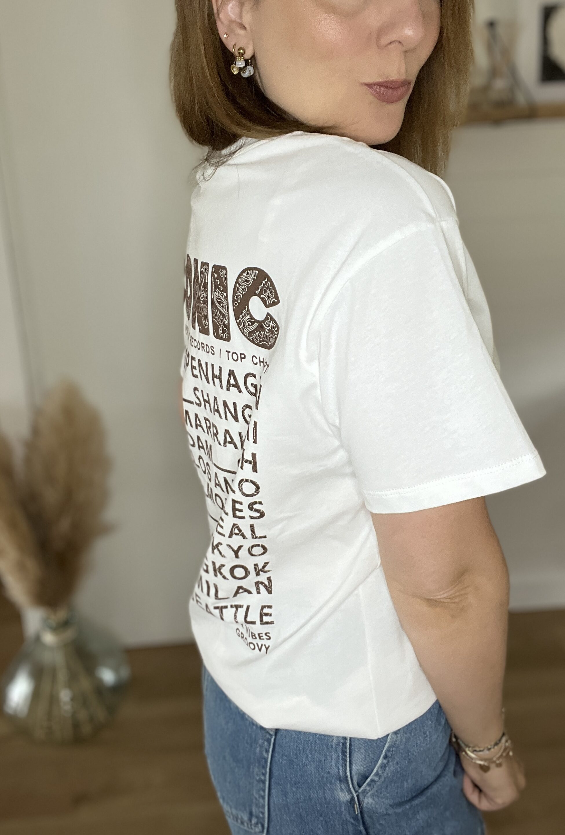Tee-Shirt Iconic Bandana Marron – Image 2