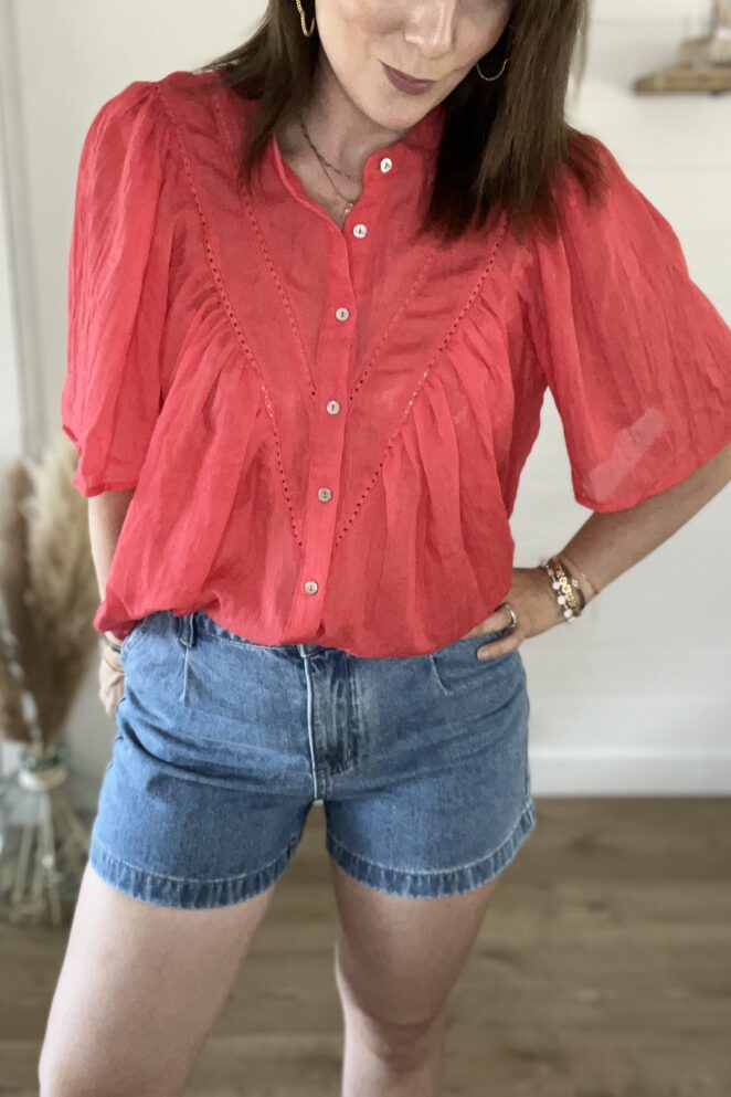 Blouse Roxane Corail