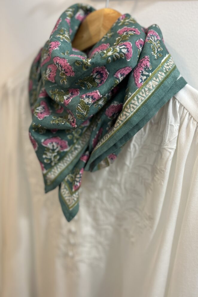 Foulard Namaste Vert