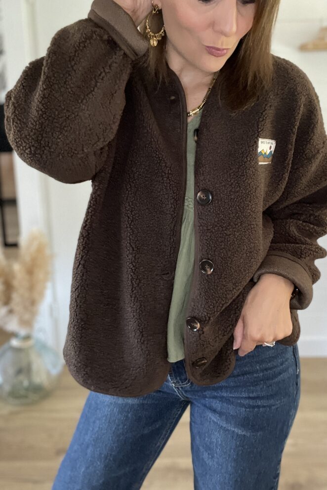 Veste Malone Chocolat