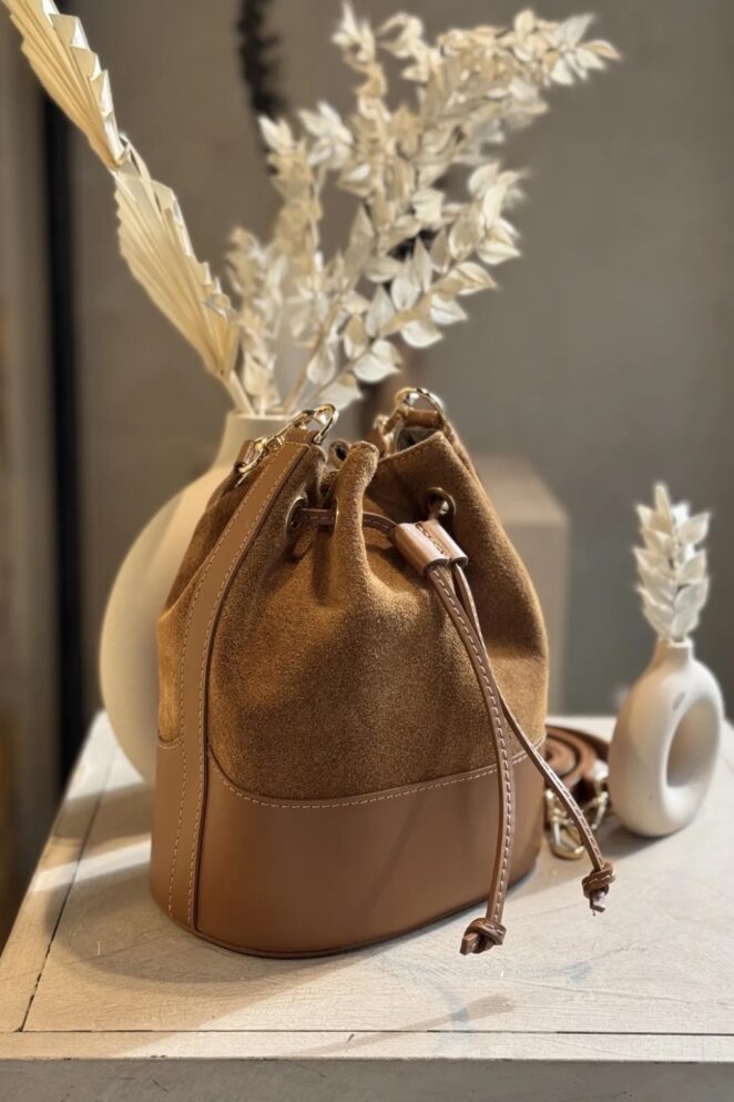 Sac Cuir Eliott Camel