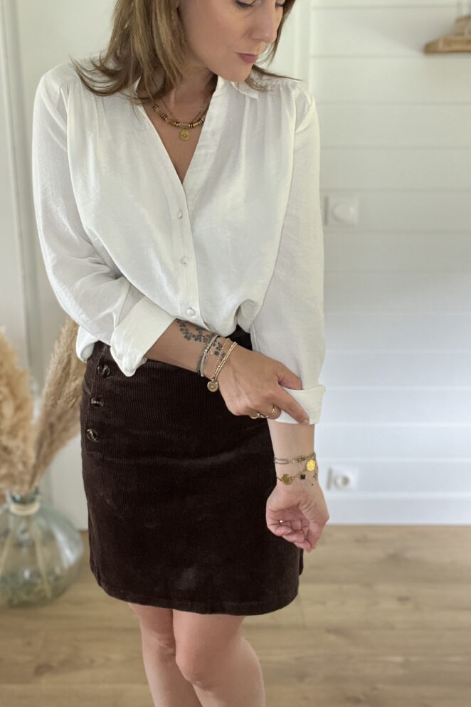 Blouse Nicole Ivoire