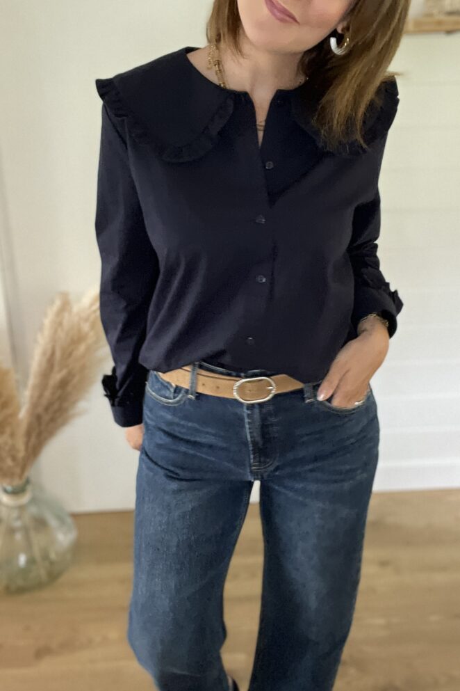 Chemisier Candice Marine