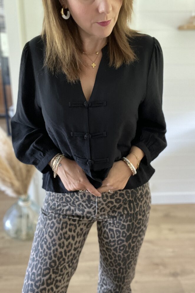 Blouse Paula Noir