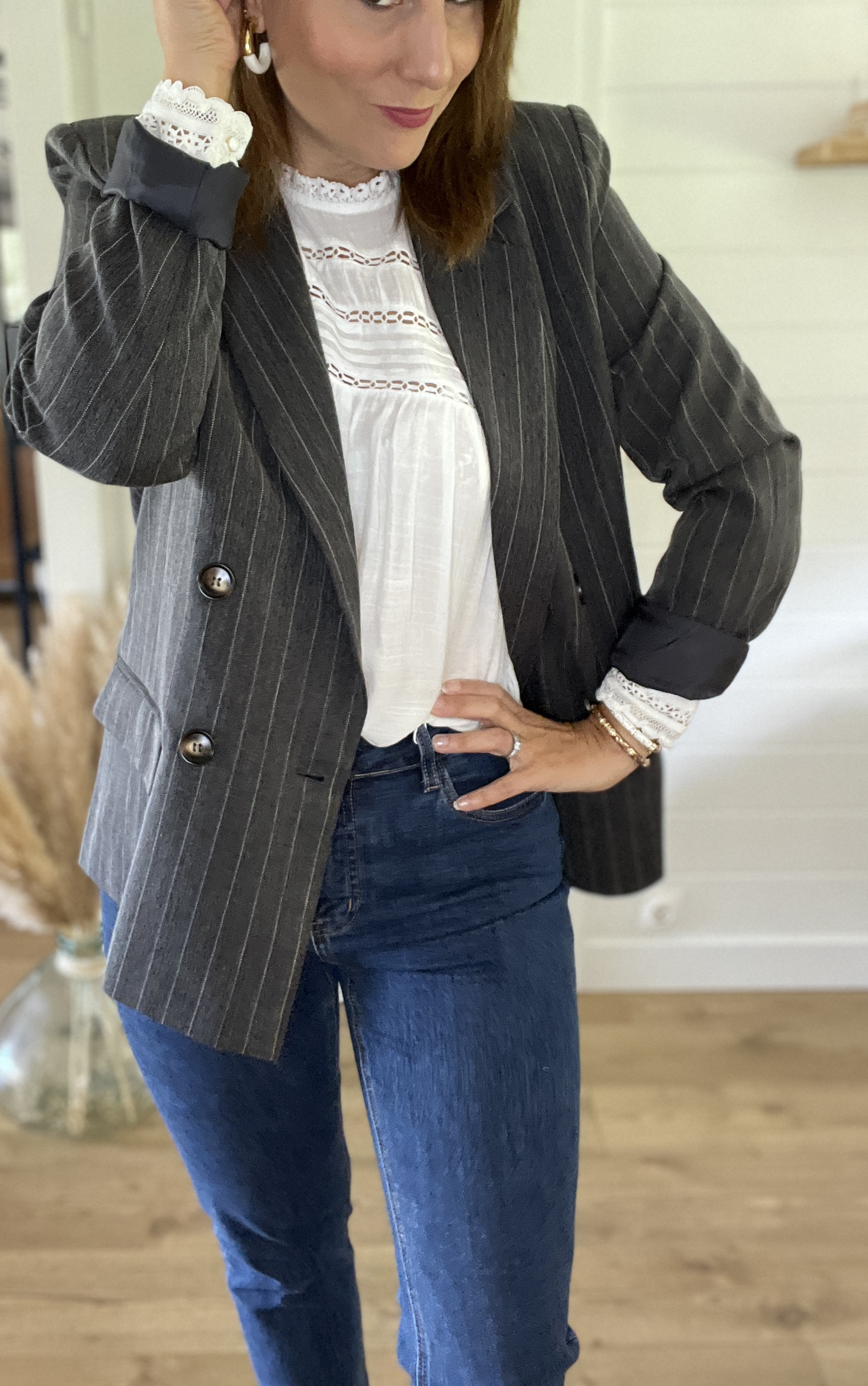 Veste Manon gris – Image 3
