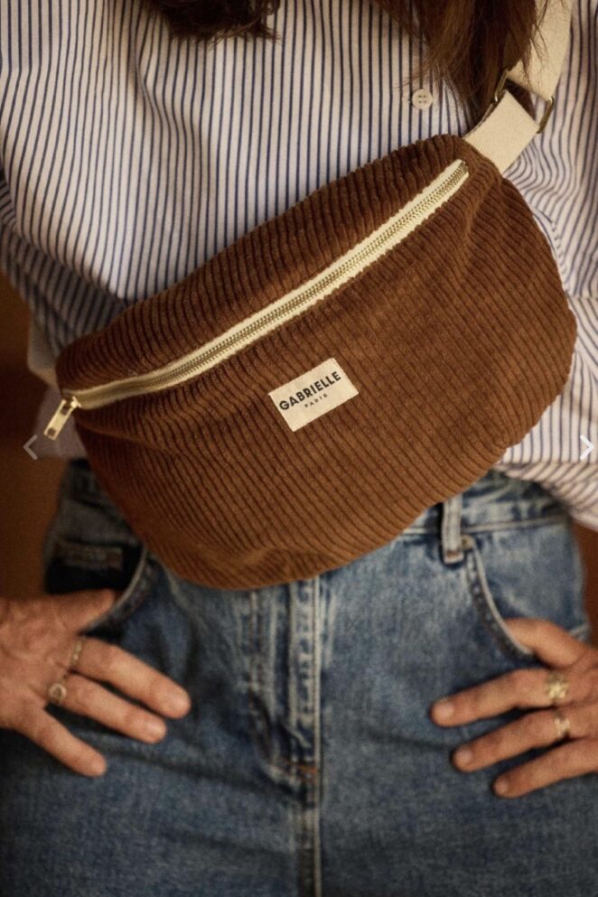 Sac Banane Velours