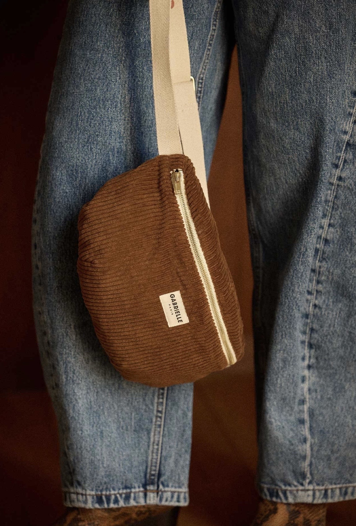 Sac Banane Velours – Image 2