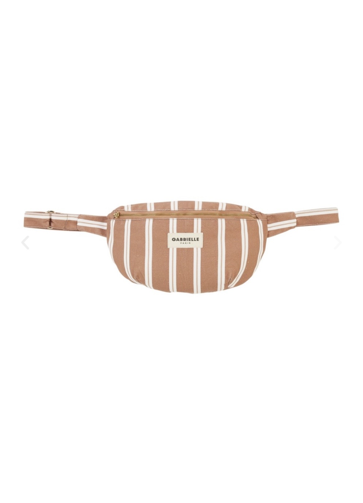 Sac Banane Rayures Noisette – Image 2