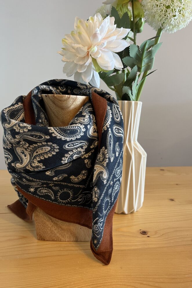 Foulard Célestin Bleu