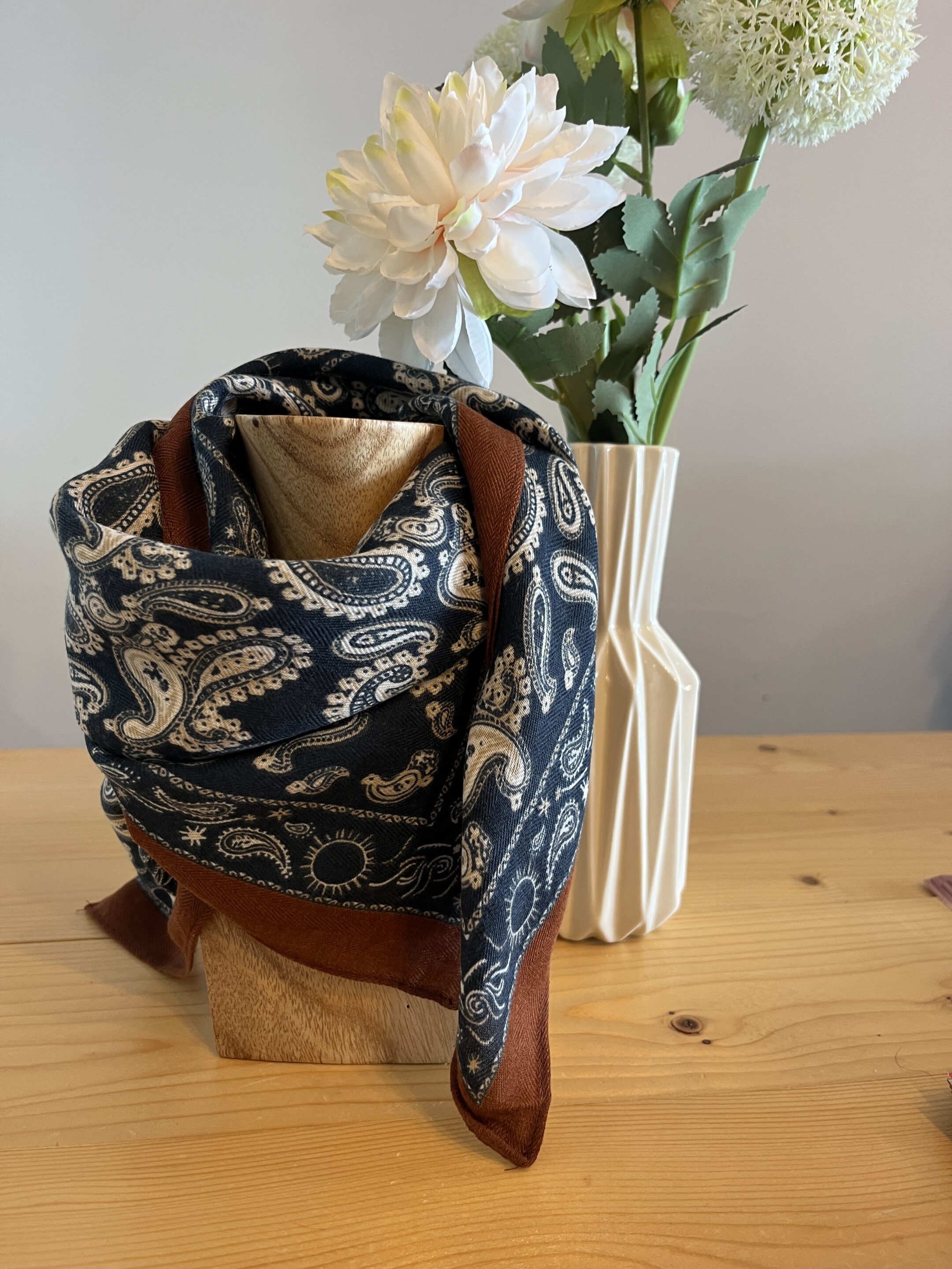 Foulard Célestin Bleu