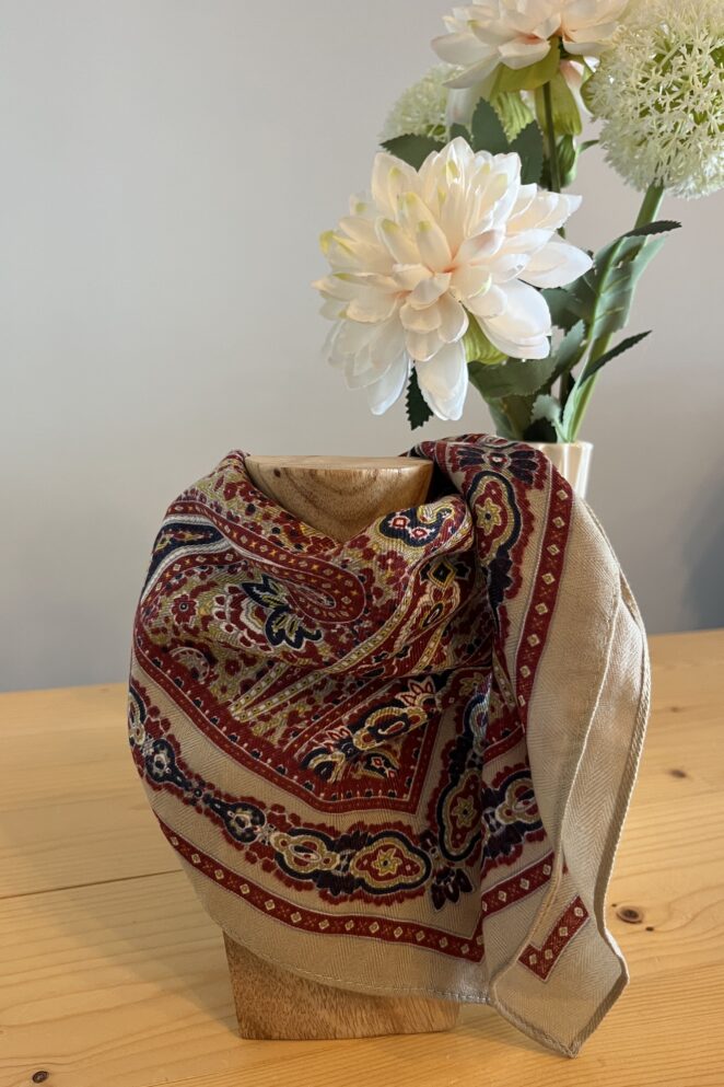 Foulard Célestin Bordeaux
