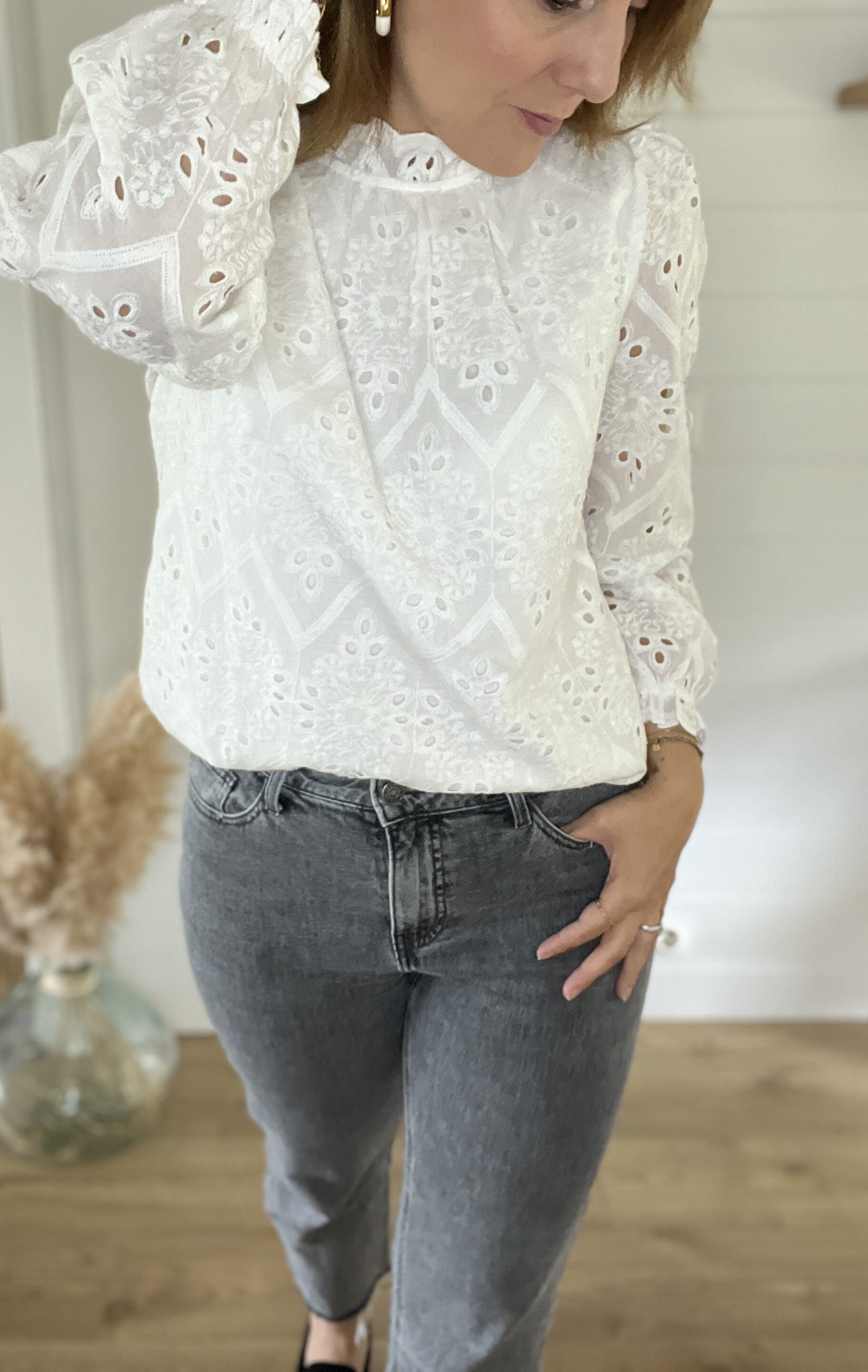 Blouse Florence Blanc