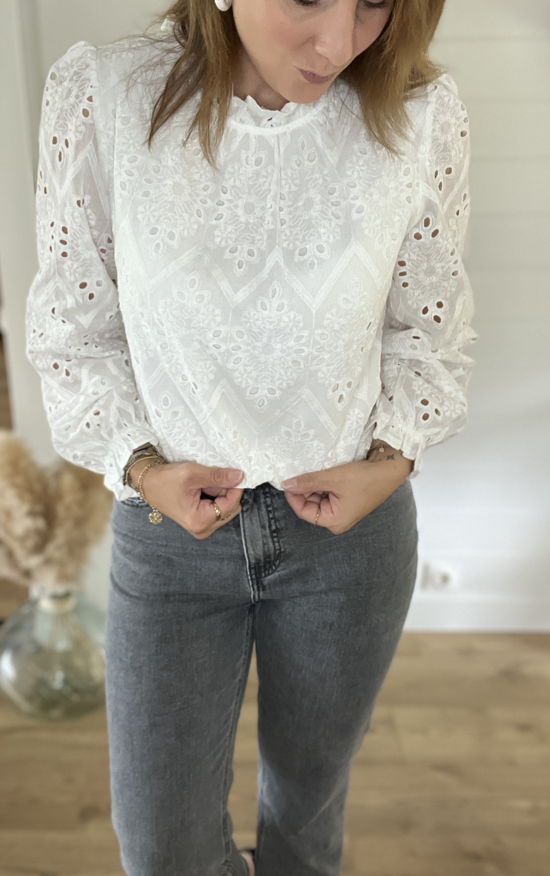 Blouse Florence Blanc – Image 3