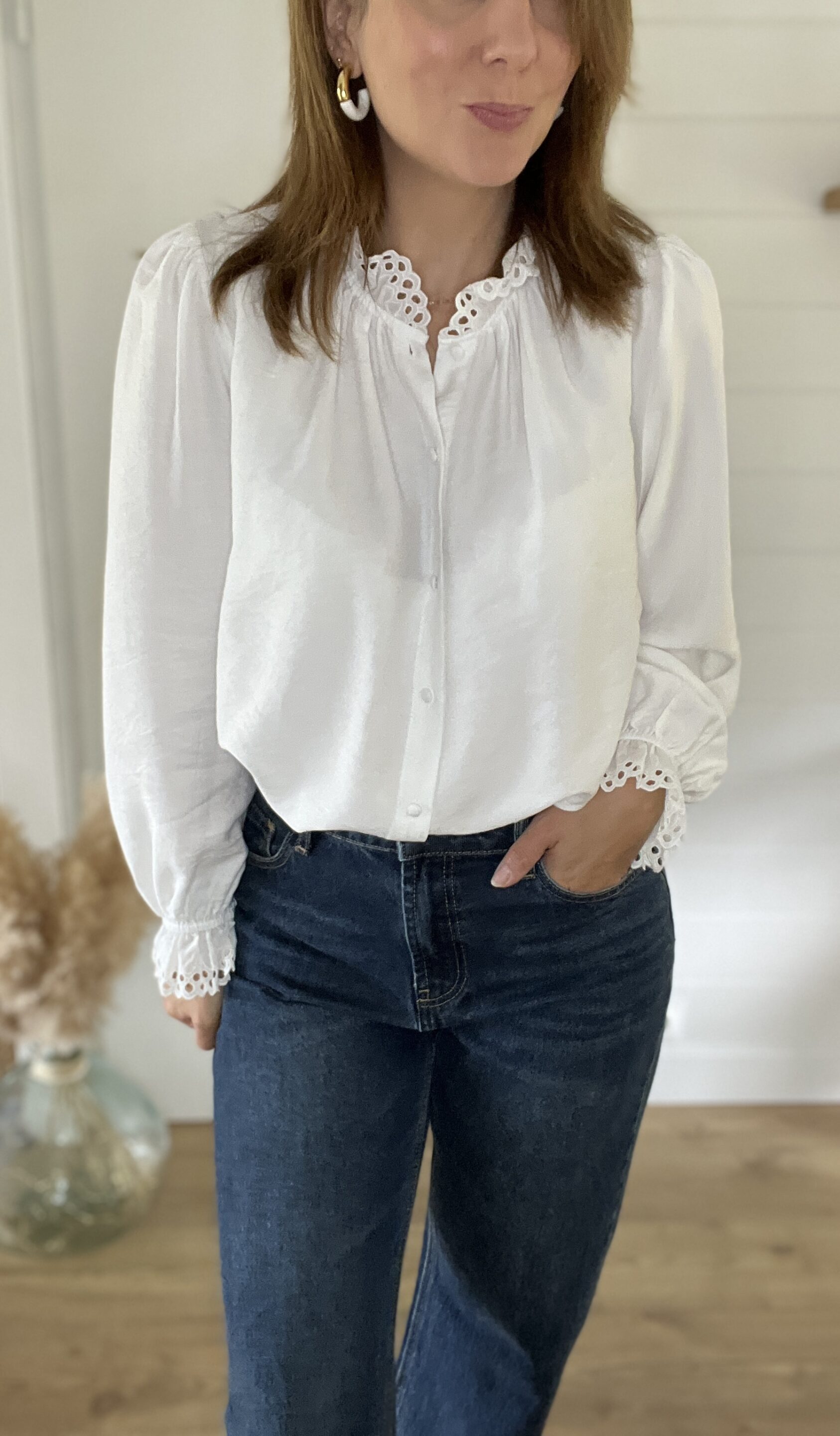 Chemisier Candice Ecru – Image 6