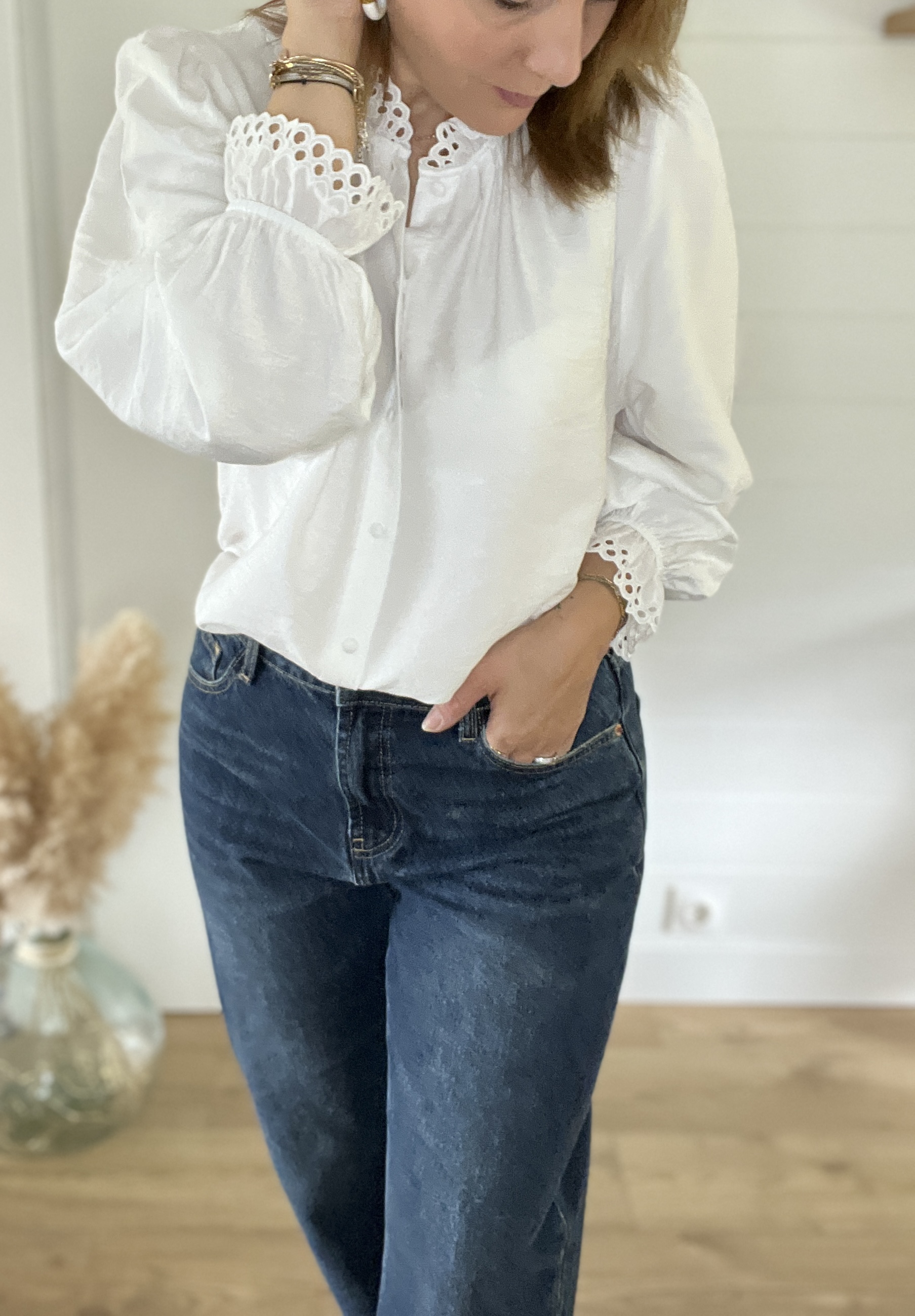 Chemisier Candice Ecru – Image 5