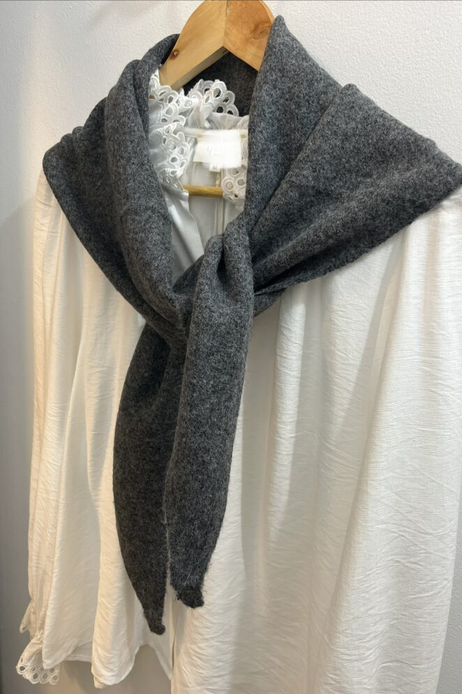 Echarpe Triangle Gris