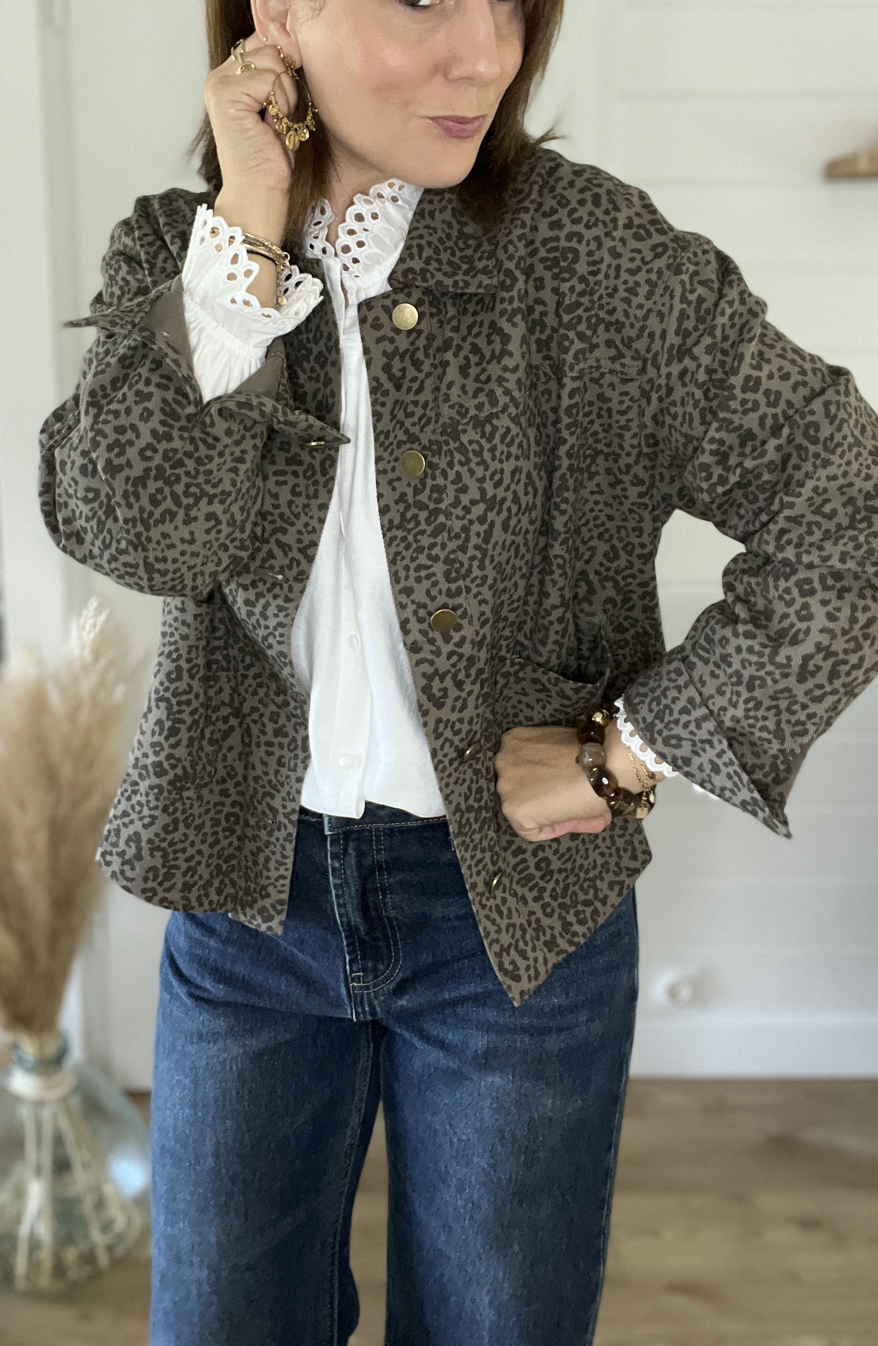Veste Sidonie Taupe – Image 3