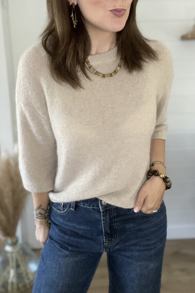 Pull Nina Beige