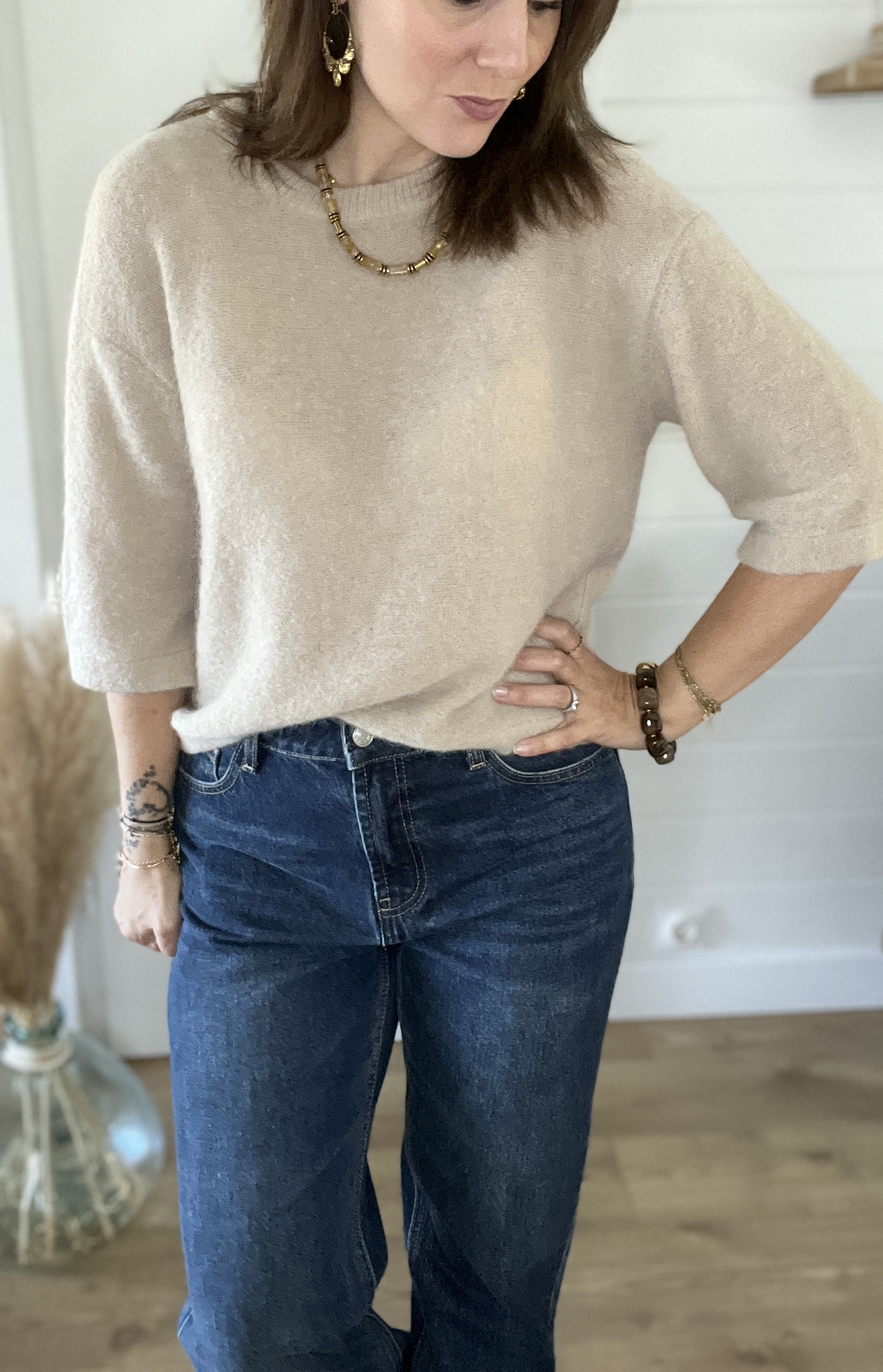 Pull Nina Beige – Image 3