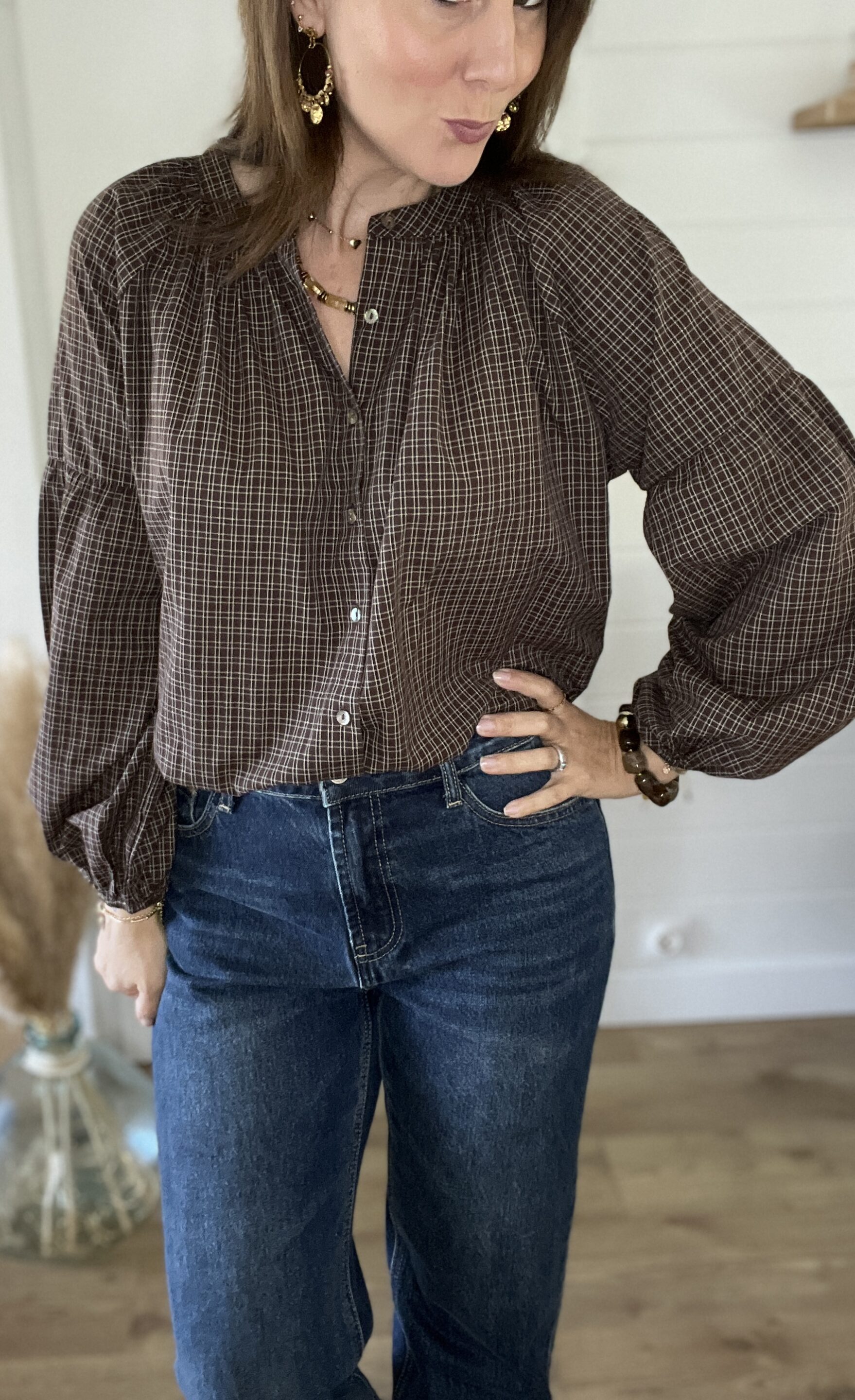 Chemise Noah Chocolat