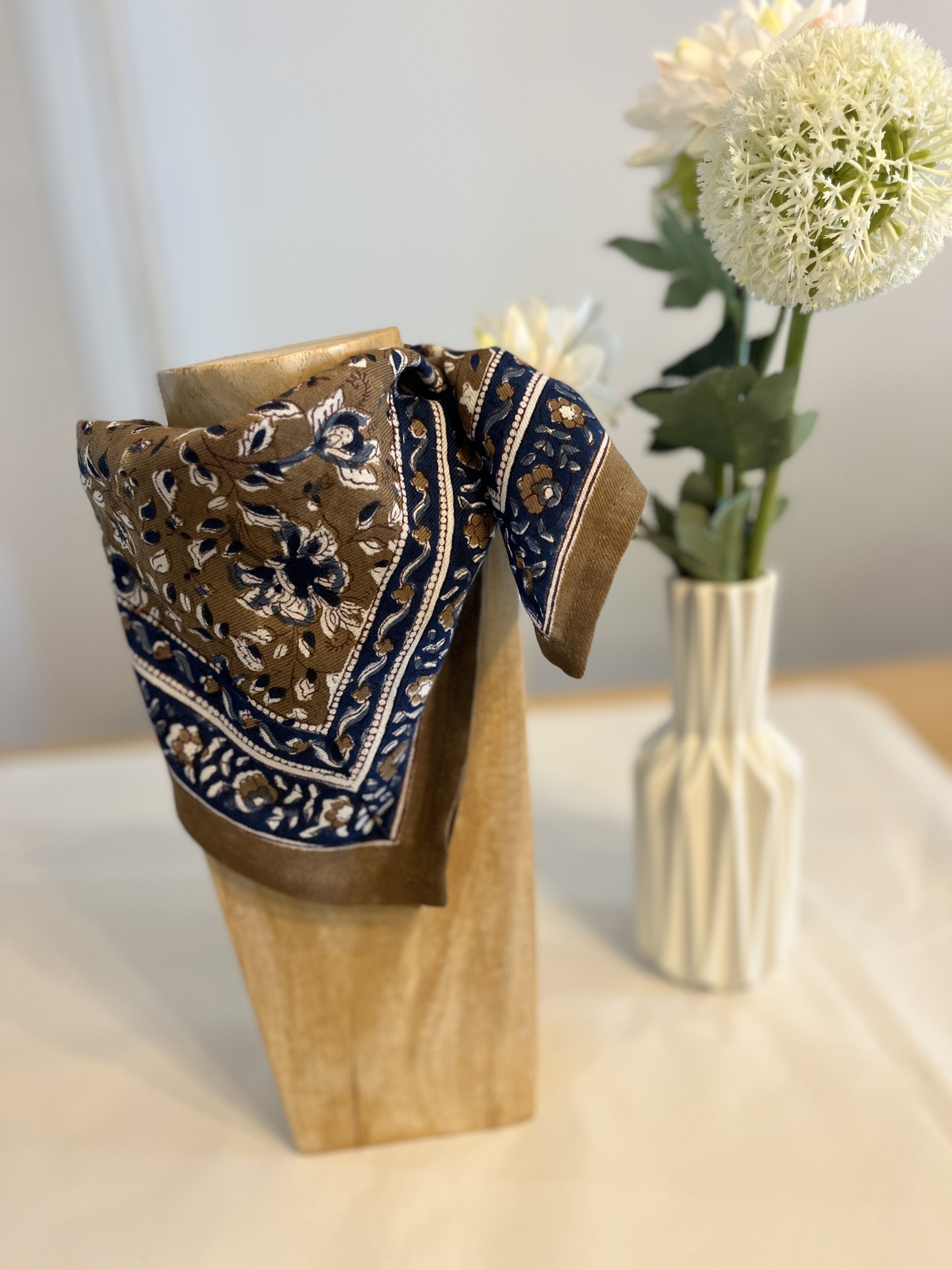 Foulard Kid Folk Story Bronze