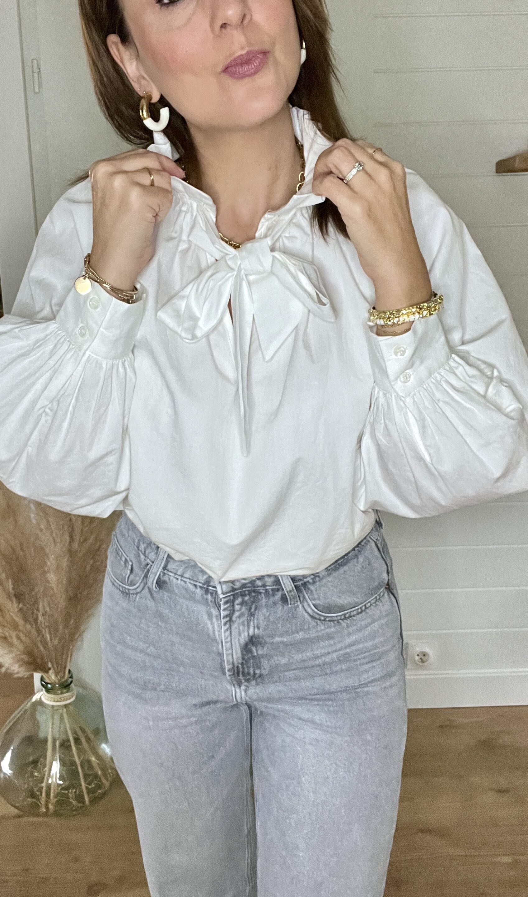 Blouse Thelma Blanc – Image 5