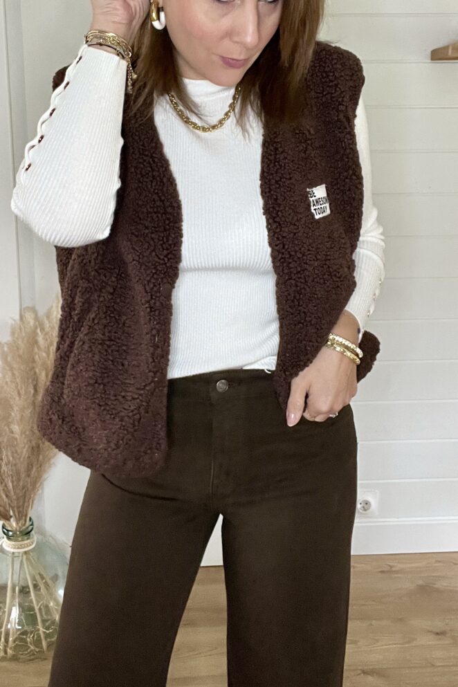 Gilet Calipso Chocolat