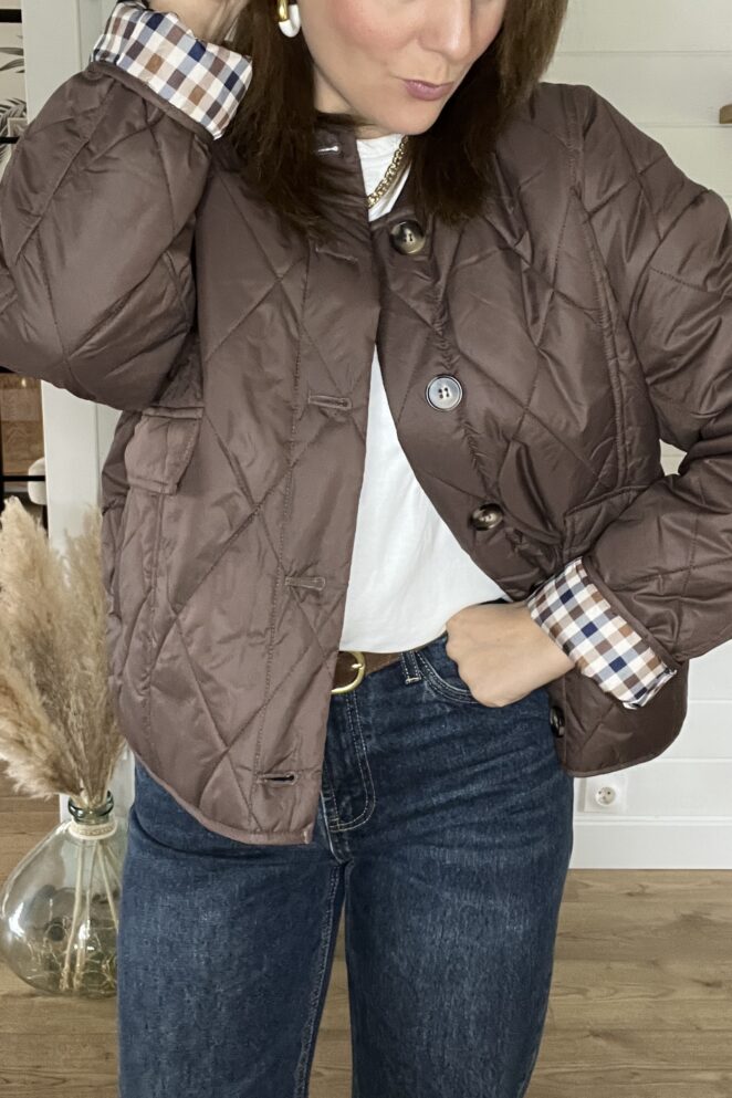 Veste Capucine Chocolat