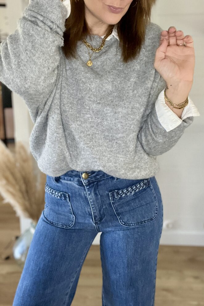 Pull Joyce Gris