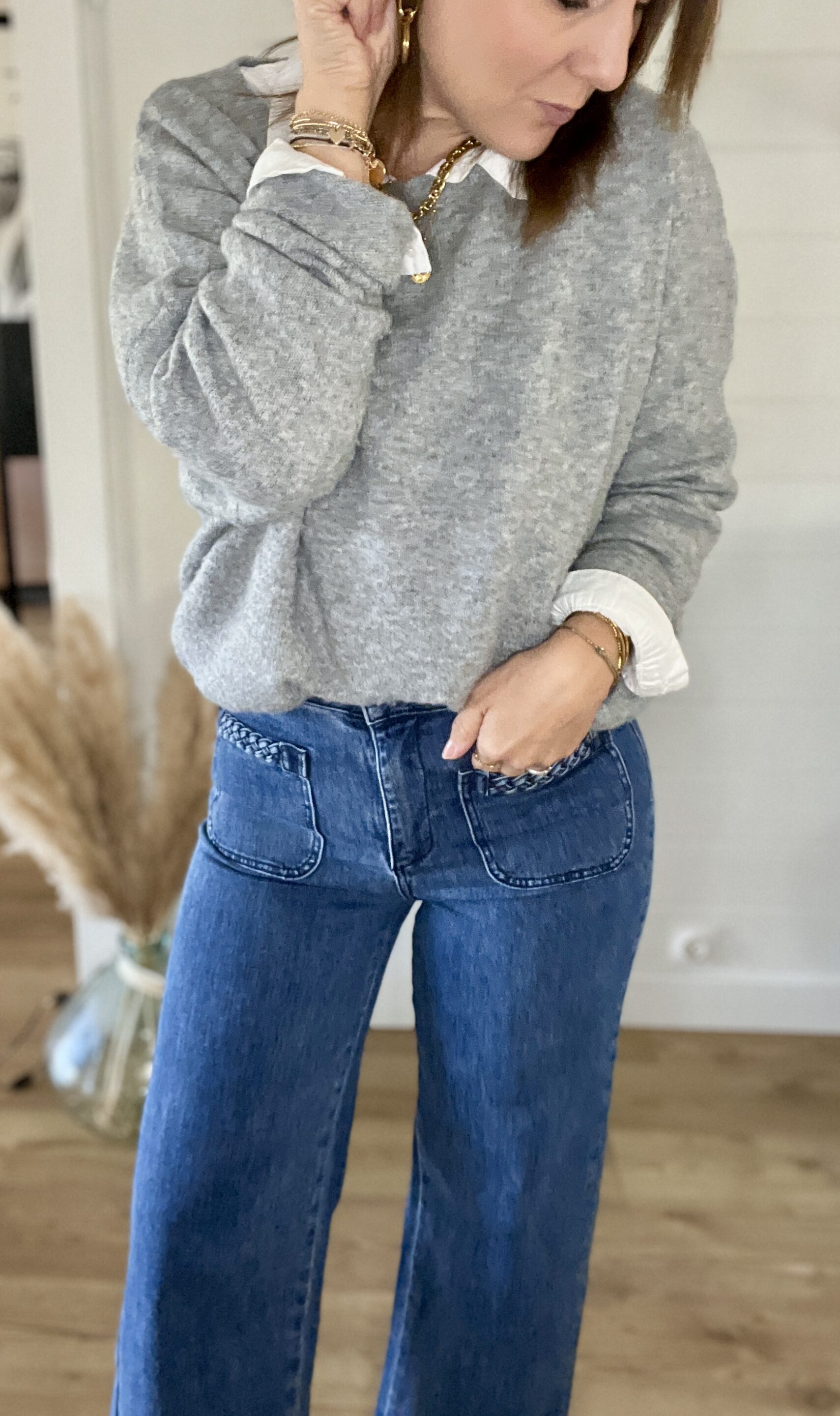 Pull Joyce Gris – Image 2