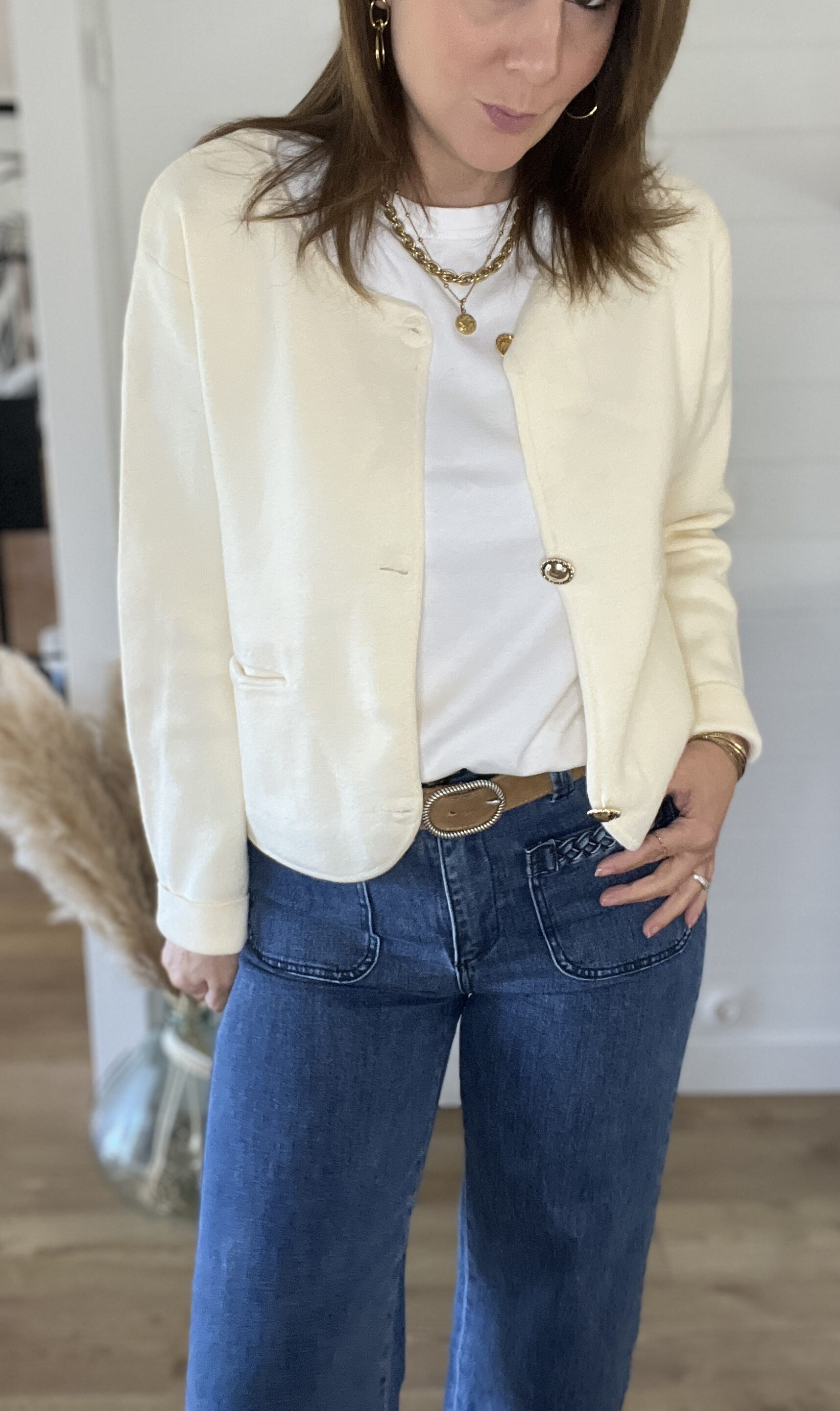 Gilet Constance Ecru – Image 5